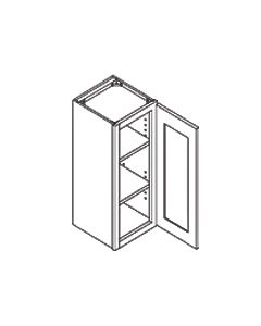 30 inch HEIGHT WALL CABINETS-1 Door-Charleston Saddle